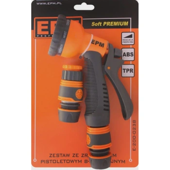 ZRASZACZ PISTOLETOWY +3ZŁĄCZKI EPM