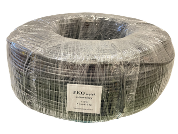 ŻYŁKA DO WIĄZ DRZEWEK CZARNA 5KG 4MM