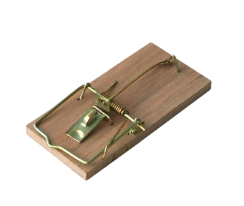 ŁAPKA NA MYSZY DREWNIANA 2 SZT  BROS