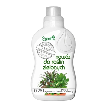 SUMIN NAWÓZ DO ROŚLIN ZIELONYCH 0,25L