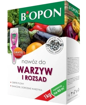 NAWÓZ DO WARZYW I ROZSAD BIOPON 1KG