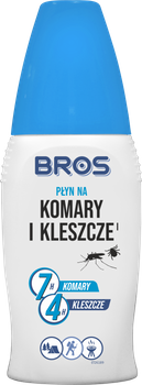 PŁYN NA KOMARY I KLESZCZE 50ML  BROS