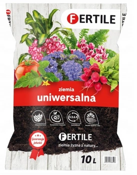 Ziemia, podłoże uniwersalne 10L FERTILE