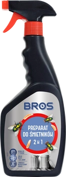 PREPARAT DO ŚMIETNIKÓW 2W1 500ML  BROS