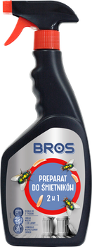 PREPARAT DO ŚMIETNIKÓW 2W1 500ML  BROS