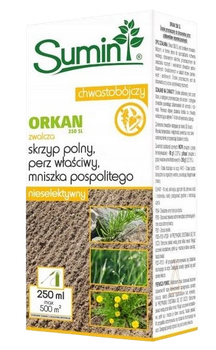 ORKAN 350SL 250L ML SUMIN NA SKRZYP , PERZ i MNISZKA