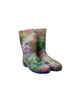 KALOSZ-BUT DAMSKI ROZ.40-41,KWIAT