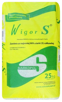 WIGOR S 25 KG -SIARKA GRANULOWANA