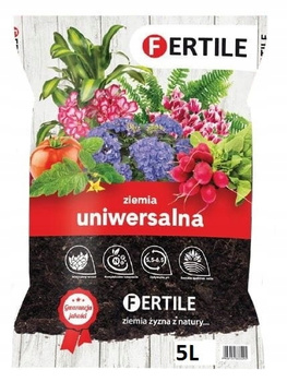 Ziemia, podłoże uniwersalne 5L FERTILE