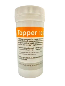 TOPPER 10ST 100G przeciw opadaniu