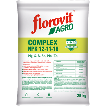 FLOROVIT AGRO COMPLEX  12-11-18  25KG