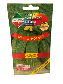 Nasiona Ogórek Śremski F1 6,5g