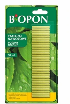 PAŁECZKI NAWOZOWE DO ROŚLIN ZIELONYCH 30SZT BOPON