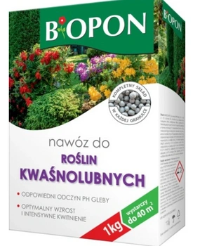 NAWÓZ DO ROŚLIN KWAŚNOLUBNYCH 1KG BOPON