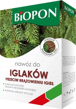 BOPON NAWÓZ DO IGLAKÓW PRZECIW BRĄZOWIENIU IGIEŁ 3 KG