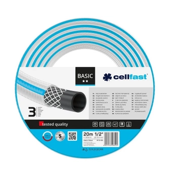 WĄŻ OGRODOWY BASIC CELLFAST 1/2 30MB