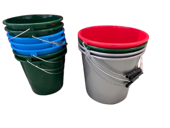 WIADRO DOMOWE Z MET. RĄCZKĄ 5l