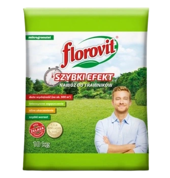 FLOROVIT NAWÓZ SZYBKI EFEKT DO TRAWNIKÓW 25 KG